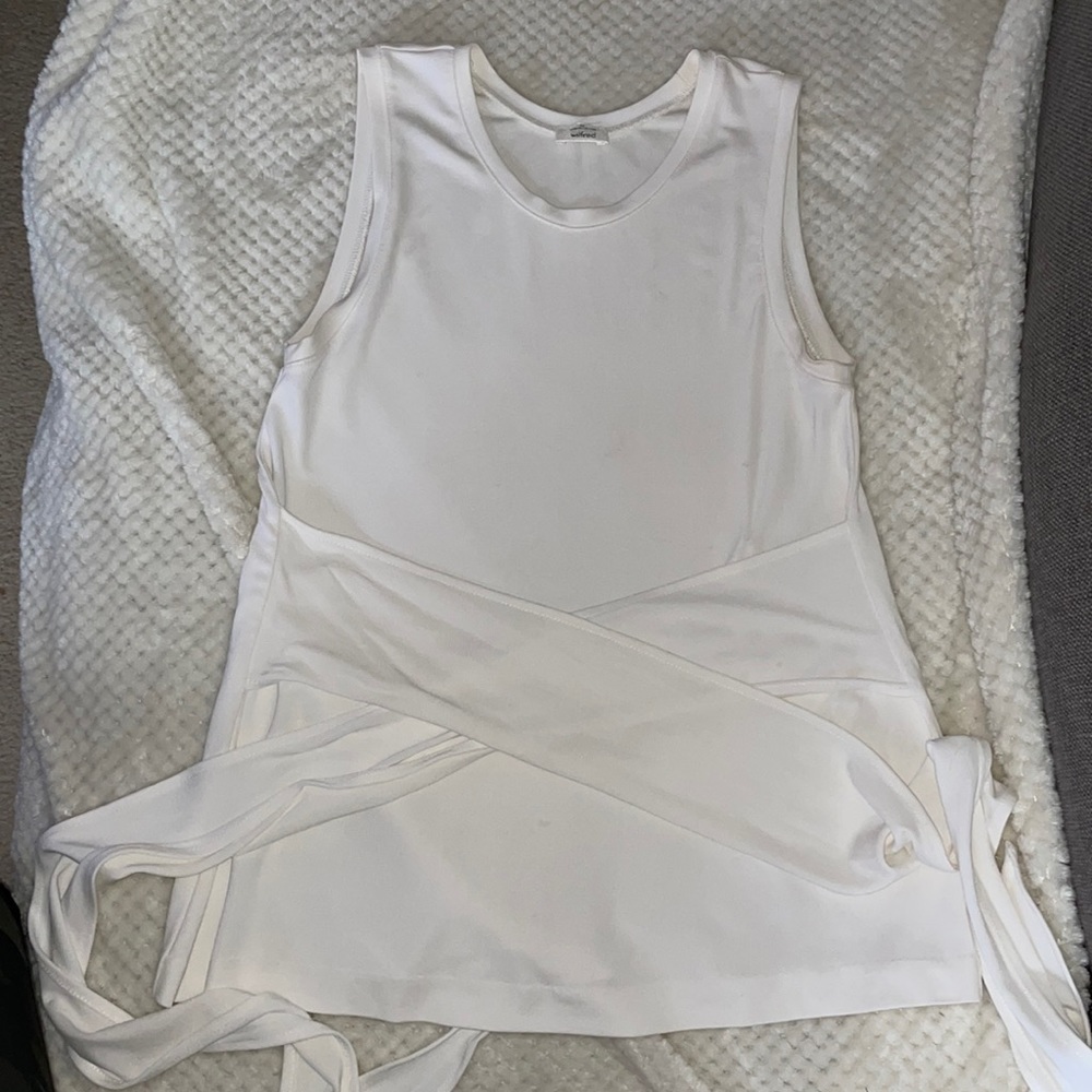 Wilfred white wrap tank too